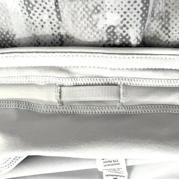 Lululemon Pace Rival Skirt No Panels 15" City Breeze Alpine White Multi 10 Tall - Picture 3 of 10